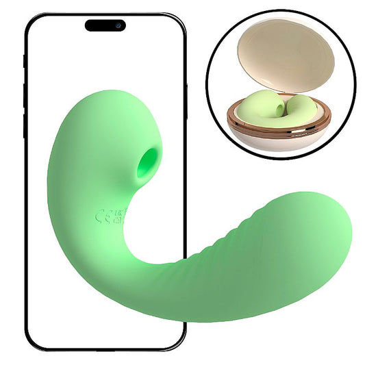 Vibrador de Ponto G e Clitóris com Pulsação - com Case - SI