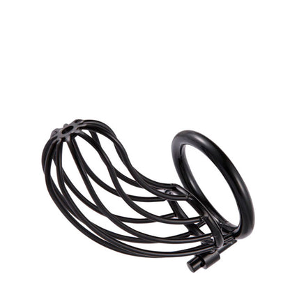 Cinto de Castidade Curvado Vazado com Anel e Cadeado