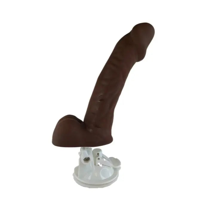 Prótese peniana realista com ventosa e vibro