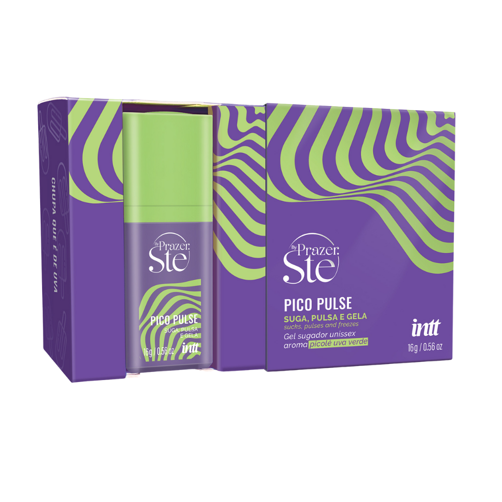 Pico Pulse Uva Verde Gel Suga Vibra Pulsa 16G Intt