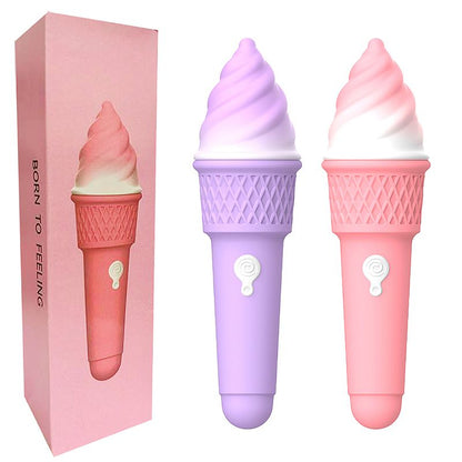 Vibrador de Clitóris - Formato de Sorvete - SI