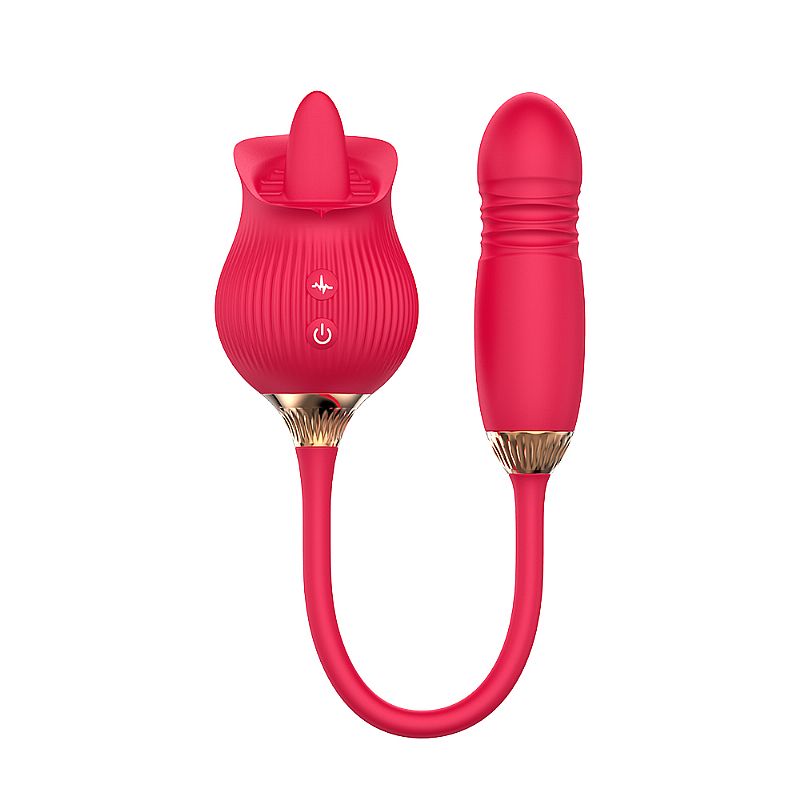 Rosa Estimuladora de Clitóris e ponto G