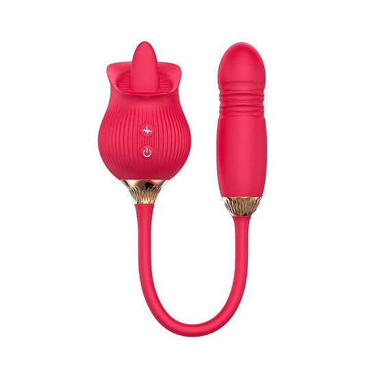 Rosa Estimuladora de Clitóris e ponto G