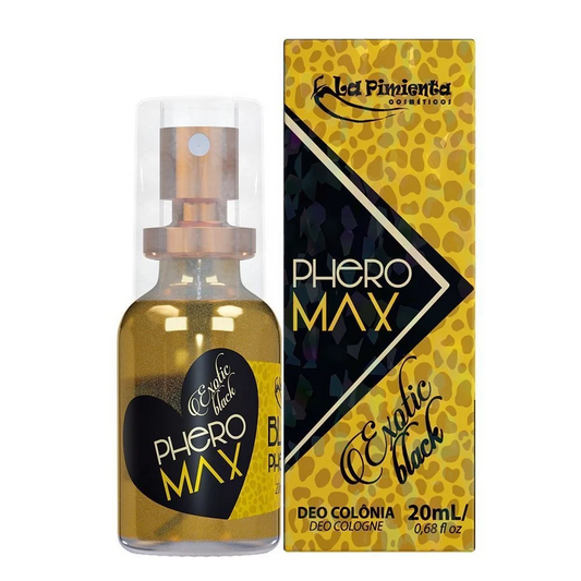 PERFUME PHERO MAX EXOTIC BLACK 20ML LA PIMIENTA