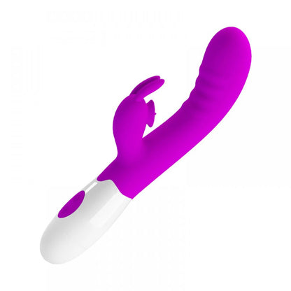 Vibrador com Estimulador de Ponto G e Simulador de Sexo Oral - Pretty Love Cerberus