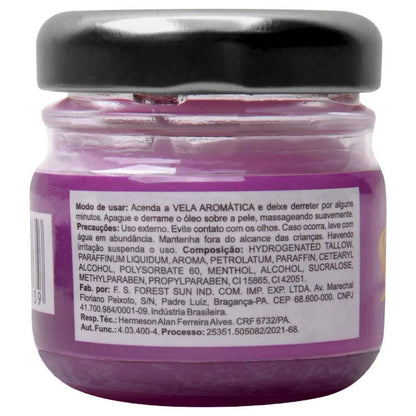 Vela Aromática Massagem Beijável 25g For Sexy