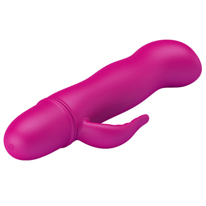 Vibrador Blithe com Estimulador Clitoriano 10 Modos de Vibração 11,5 cm x 2 cm - Coleção Pretty Love