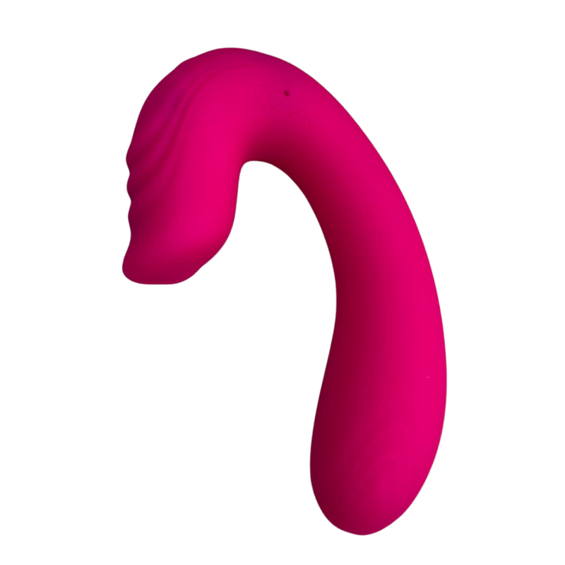 Vibrador com estimulador clitoriano por aplicativo
