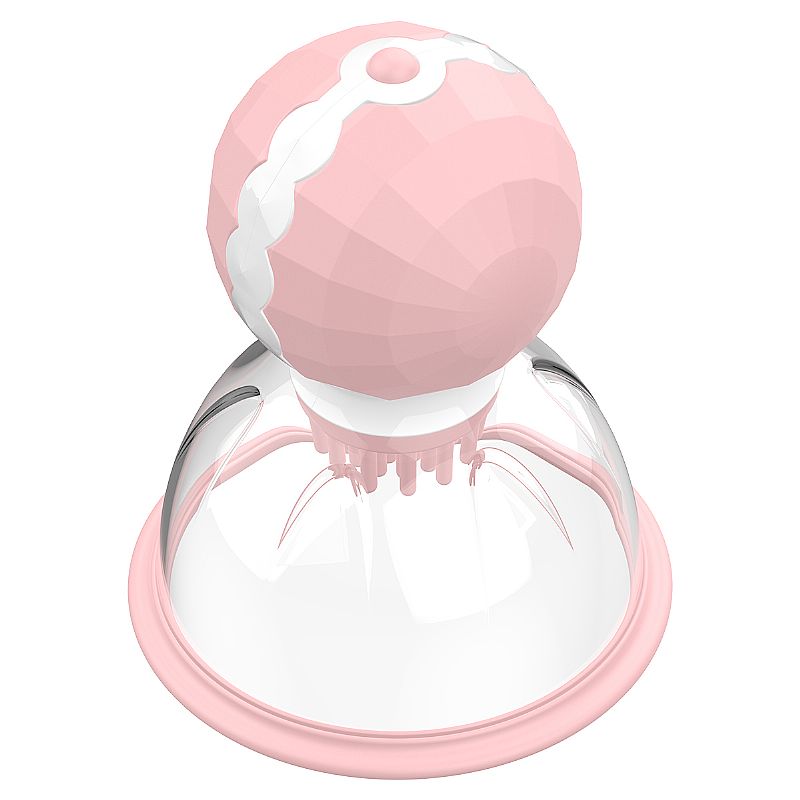 Kit - 2 Estimuladores de Mamilo com Rotação / Sucção para seios Manual - SI