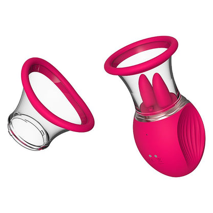 Vibrador de Clitóris com Língua Estimuladora e Sucção - SI