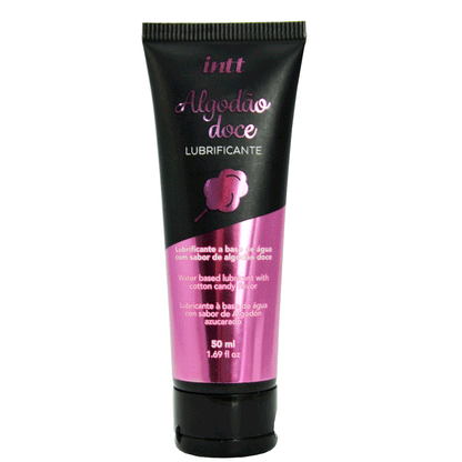Lubrificante corporal com aroma de algodão doce 50ml