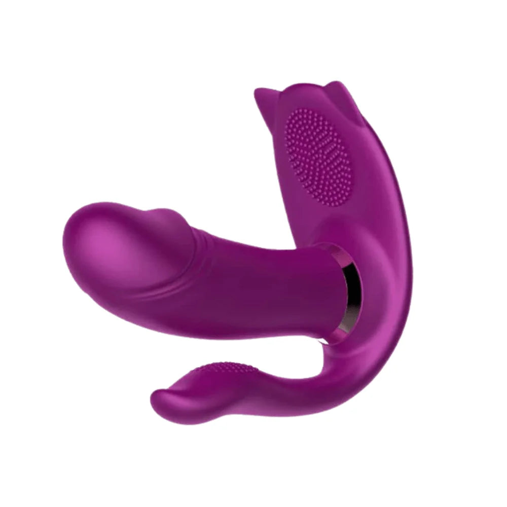 Vibrador calcinha com controle remoto e aquecimento
