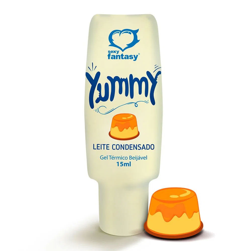 Excitante yummy gel termico que esquenta esfria beijavel 15ml