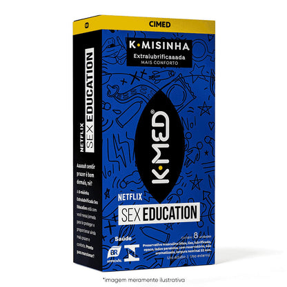 Preservativos K-Misinha Extralubrificaaada K-Med Sex Education