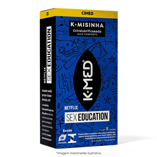 Preservativos K-Misinha Extralubrificaaada K-Med Sex Education