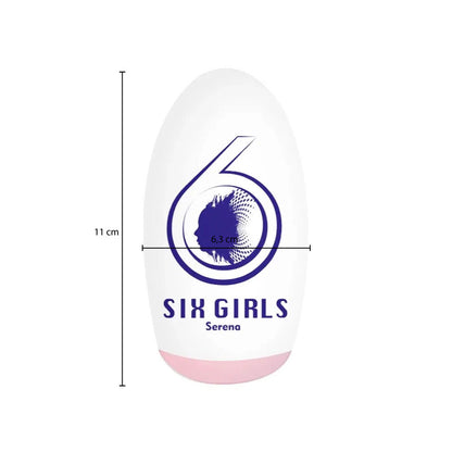 Masturbador Masculino Egg em Cyberskin - Six Girls