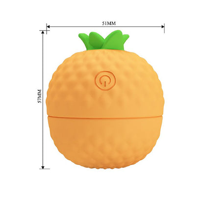 Vibrador de Clitóris com Tapping - Abacaxi