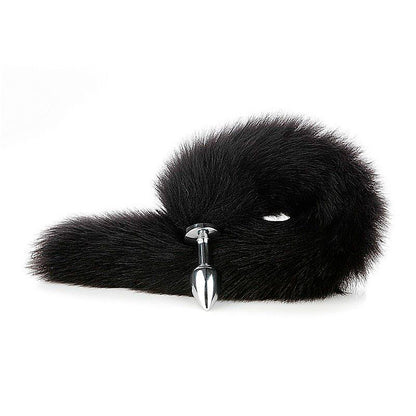 Kit Sado - Plug de Rabo e Tiara de Orelhas - 4 Acessórios