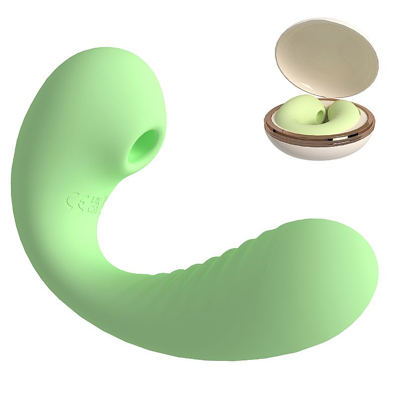 Vibrador de Ponto G e Clitóris com Pulsação - com Case - SI