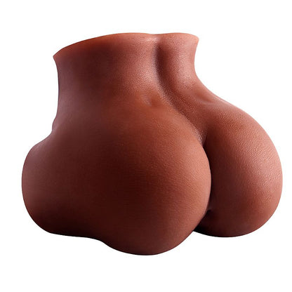 Bunda com Vagina e Ânus Masturbador Masculino Pequeno Realístico- Mulato