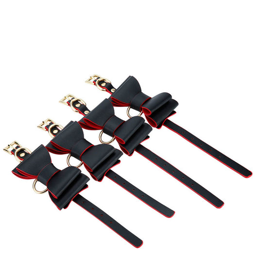 Kit Sado Bondage Premium com Detalhes em Laço Borboleta