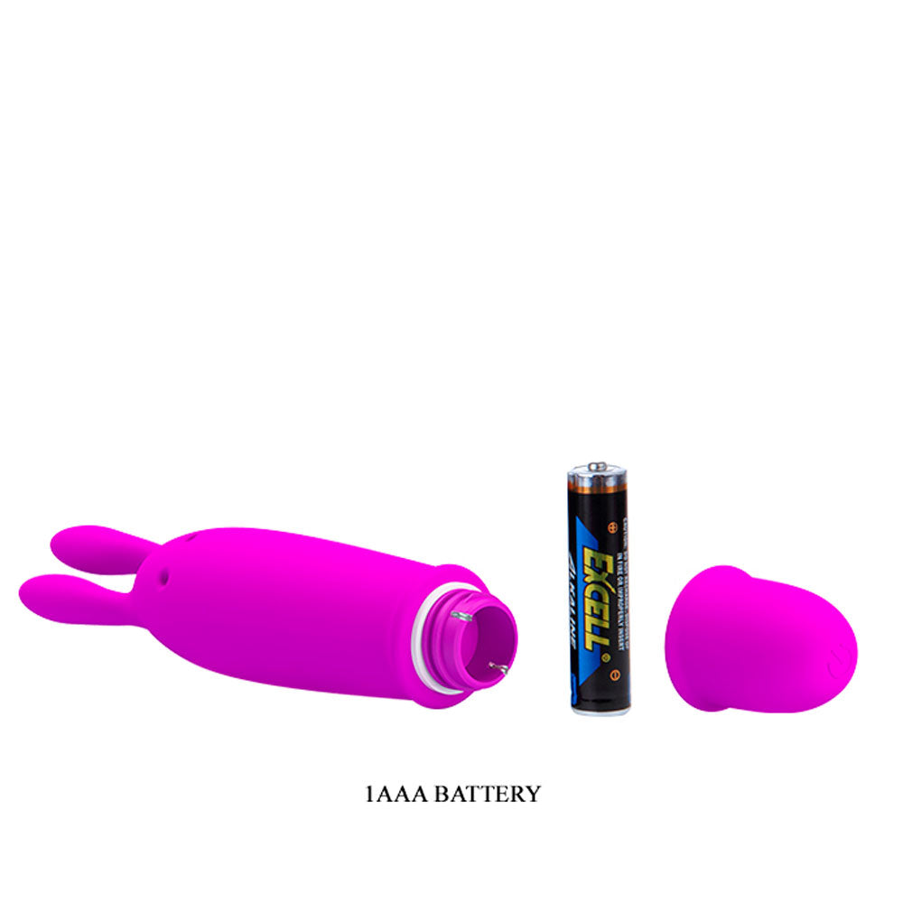 Vibrador Slim Coelho Boyce 12,5 cm x 2,5 cm - Coleção Pretty Love