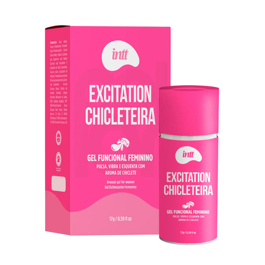 Gel Excitante Funcional Feminino - Excitation Chicleteira Intt