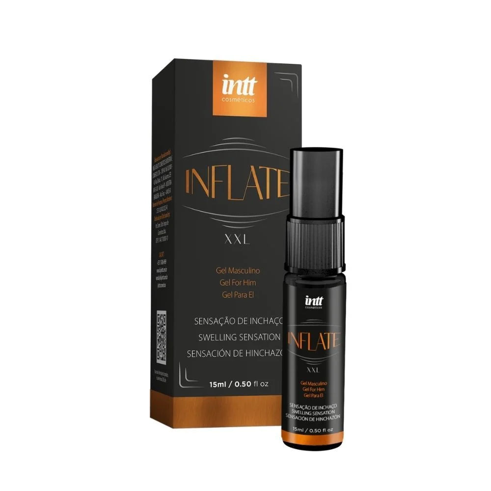 Excitante Unissex Beijável para Massagem Inflate 15ml