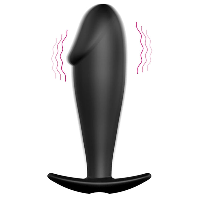 Plug Anal com Ponta Formato de Glande e 12 Modos de Vibração Pretty Love Special anal Stimulation 10