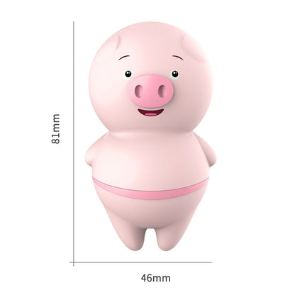 Vibrador Estimulador Clitoriano Com Língua em Formato Porquinho