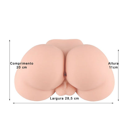Masturbador Masculino - Formato Bunda com Ânus Masculino - Lion VIII