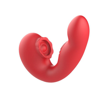 Vibrador de Ponto G e Clitóris com Pulsação e Tapping - Floral - S-hande