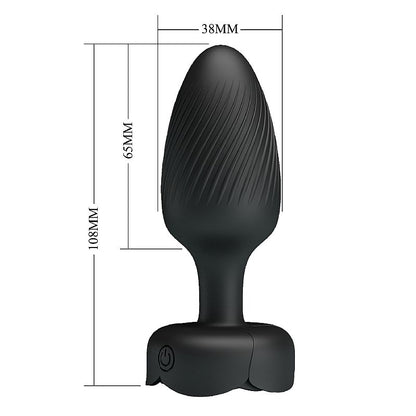Plug Anal com Vibro / Luz de Led - Varian