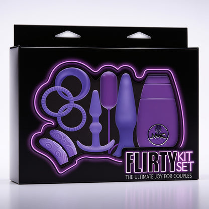 Kit com 9 Itens Contendo Plugs com Vibração, Anéis, Bullets, Capas e Controle Remoto