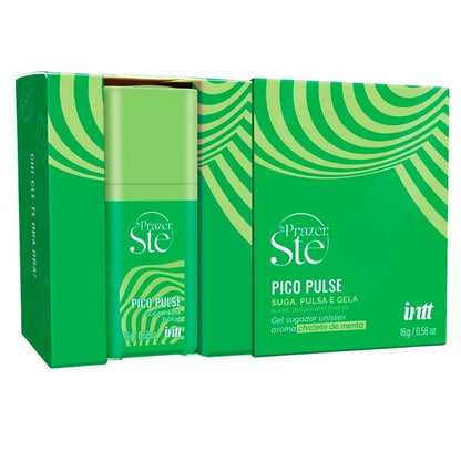 Pico Pulse Chiclete de menta Gel Suga Vibra Pulsa 16G Intt