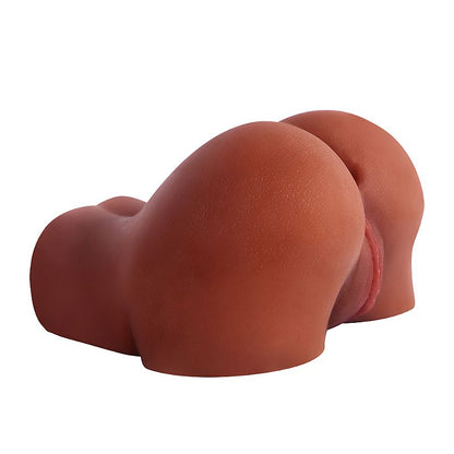 Bunda com Vagina e Ânus Masturbador Masculino Pequeno Realístico- Mulato