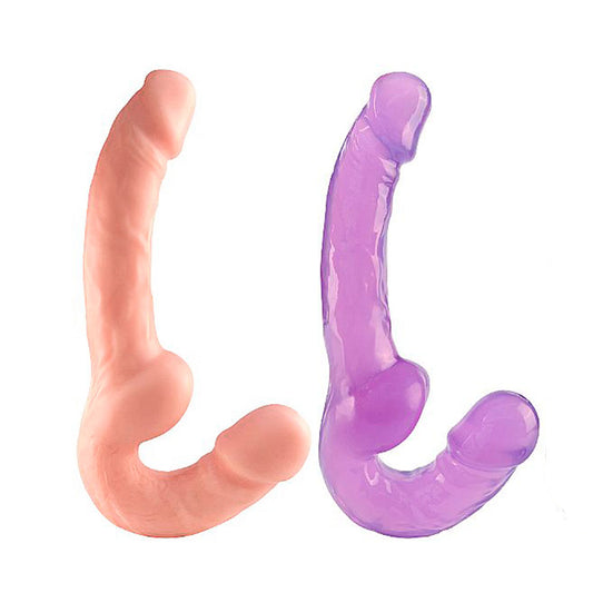 Pênis Duplo Realístico de Silicone para Casais - Big Dildo