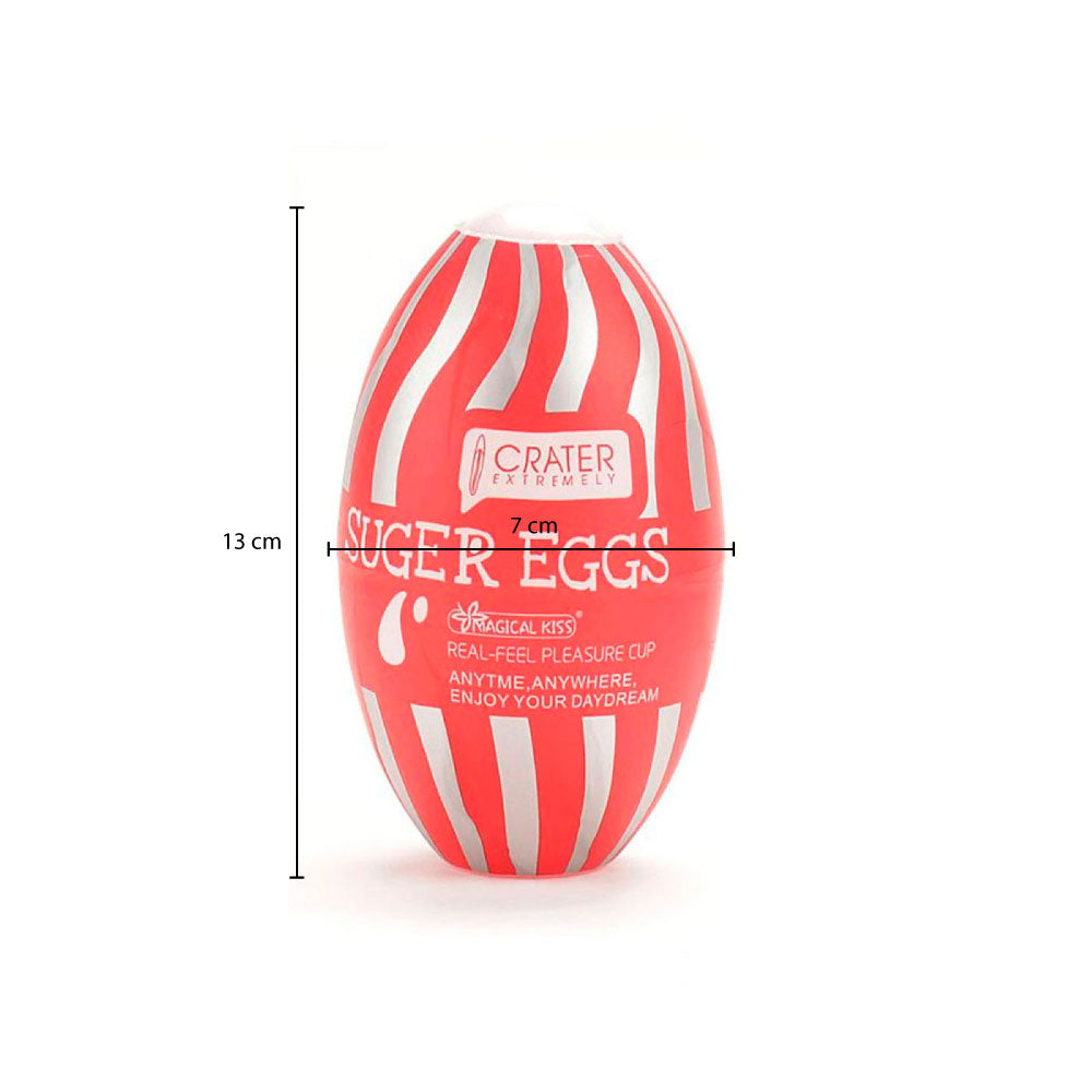 Masturbador Suger Egg Texturizado Magical Kiss