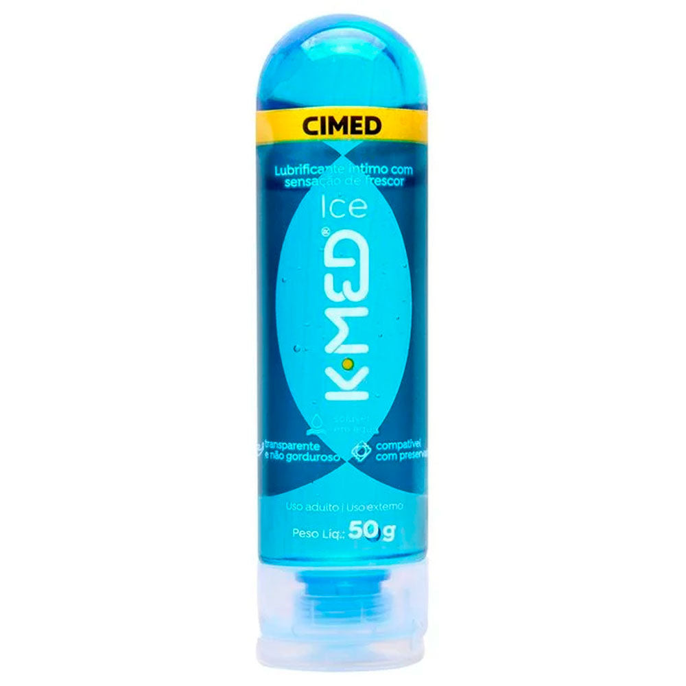 Lubrificante Íntimo K-MED Ice Sensação Refrescante - 50 g