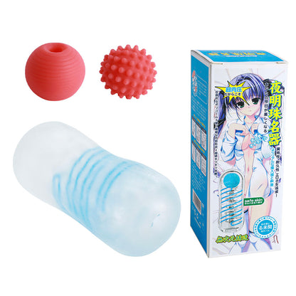 Masturbador Masculino em Silicone Macio Translúcido