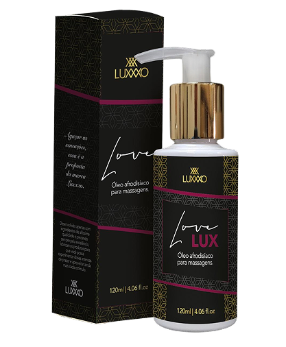 Óleo Afrodisíaco Love Lux – Massagem Afrodisíaca
