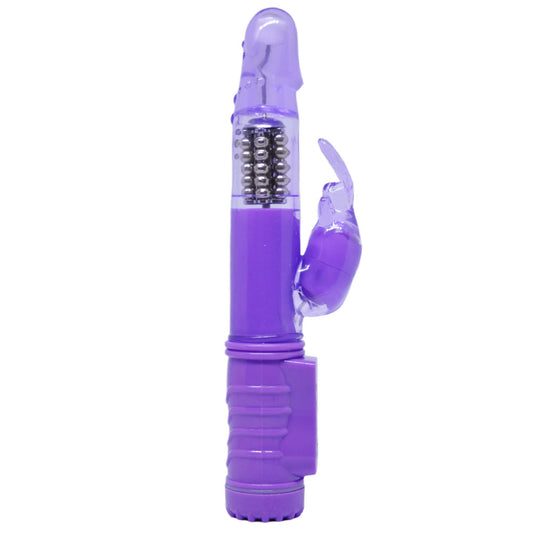 Vibrador Rotativo Liso - 7 Vibrações com Rotação 360 - Recarregável
