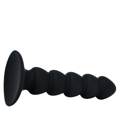 Plug Anal em Silicone com Base com Ventosa 14 cm x 3 cm - ALGER - S-hande