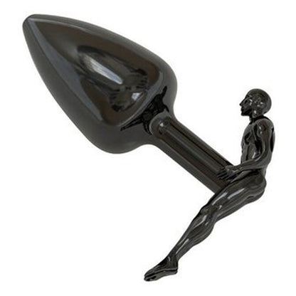 Plug Anal Man Slim Black de Metal 8,19 cm x 3 cm