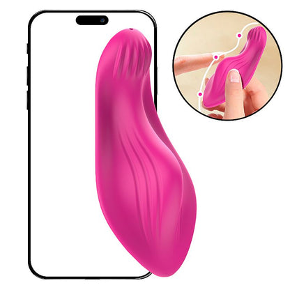 Vibrador de Calcinha - À Longa distância App - Celeste