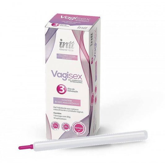 Vagisex hidratante vaginal com 10 aplicadores e bisnaga de 30g