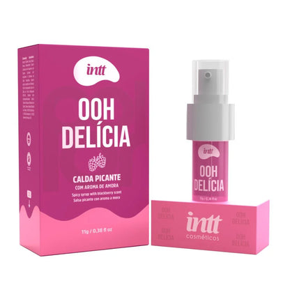 Ooh Delícia calda beijável com aroma de Amora 11g