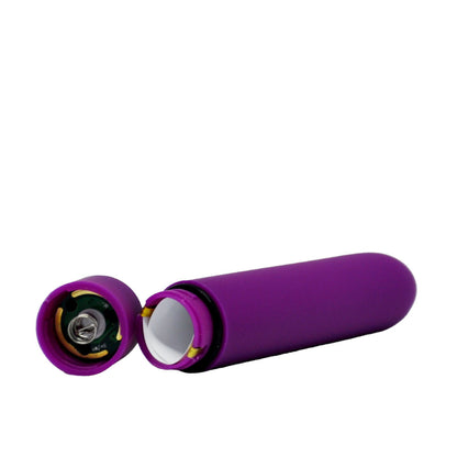 Vibrador Bullet Cápsula Longa com 10 Modos de Vibração