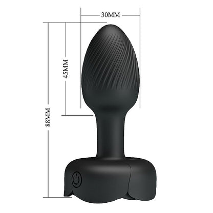 Plug Anal com Vibro / Luz de Led - Olman