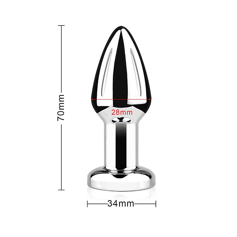 Plug Anal com Vibrador - À Longa Distância - APP